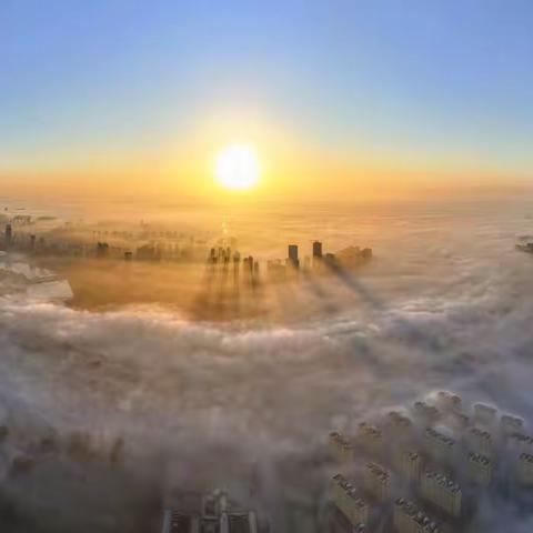 鹤城破晓・云海天宫