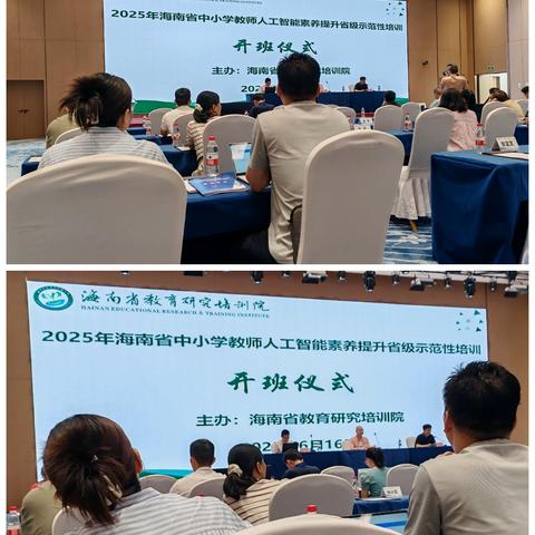 2025年海南省中小学教师人工智能省级示范性培训纪实