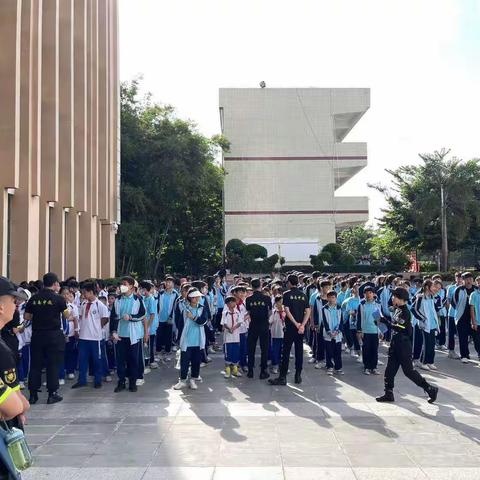 “护苗”行动|临高县加来中心学校五年级到儋州教育基地参加安全应急综合演练暨科普研学活