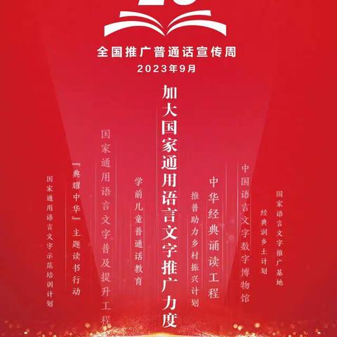“推广普通话，奋进新征程” ——榆树市第二中学校第26届语言文字推普周活动纪实