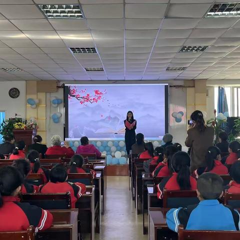 让阅读成为习惯   让书香溢满校园——西关小学第六届“明慧杯”教师朗诵比赛