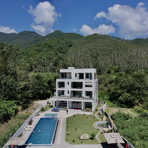 龙门洋陂村 ‍泉隐溪涧民宿/9房17床 ‍/泳池/泡池/KTV/麻将室/