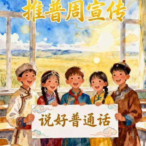 “加大国家通用语言文字推广力度，促进铸牢中华民族共同体意识”——第28届全国推广普通话宣传周倡议书
