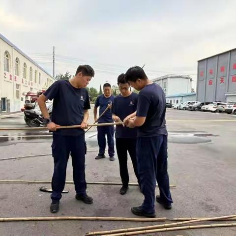 炎夏防溺水，安全护你我 ——义马市应急救援大队 投放自制救生杆，为生命保驾护航