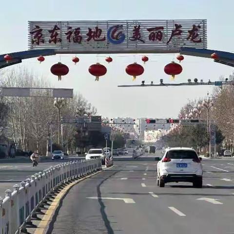 卢龙县住建局悬挂灯笼 营造新年气氛