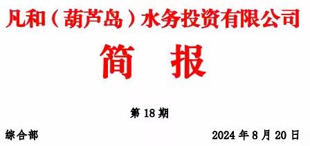 李伟林到葫芦岛首创检查防汛及安全运营工作