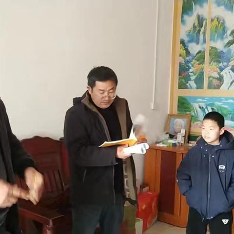 桑庄镇高店小学开展寒假走访活动：家校携手共促成长