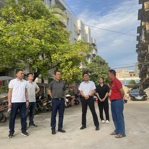 胡钧深入寨圩中学检查指导期末安全工作