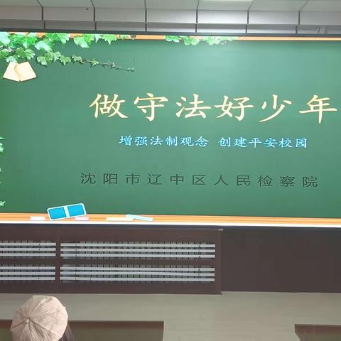 做守法好少年---增强法制观念创建文明校园