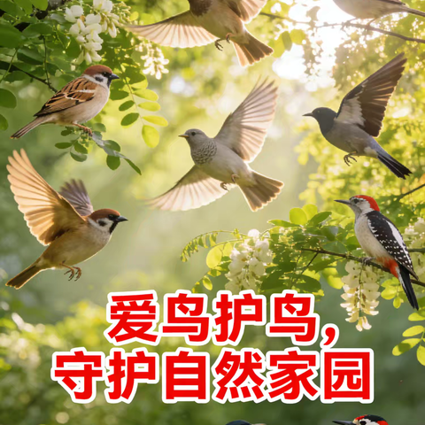 永寿县林业局永寿县林业资源管护中心发布第45届“爱鸟周”知法守法●爱鸟护鸟 倡议书