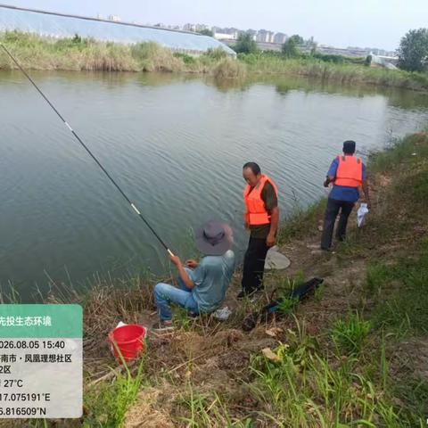 鹊华河湖卫士巡河救险 严守夏季水域防溺水安全线