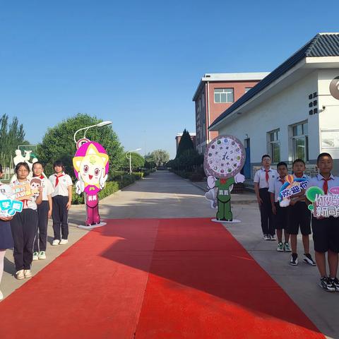 “立志向  修品行  乘风破浪向未来”——银川市兴庆区第六小学碱富桥分校2023年秋季开学典礼