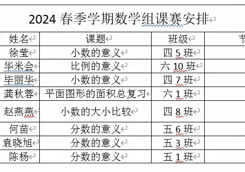 最美人间四月天，齐赛共研谱新篇——昆明市滇池度假区实验学校数学组“至善杯”课堂教学竞赛