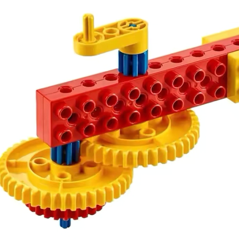 幼儿段大颗粒乐高公益课程之《陀螺发射器》