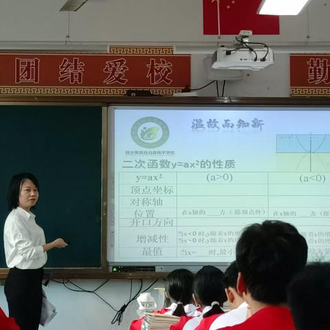 【展教师风采，促教师成长】——中学数学组左娟林老师公开课活动