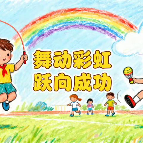 舞动彩虹 跃向成功 陇县东风镇中心小学成功举办2025年三跳运动会