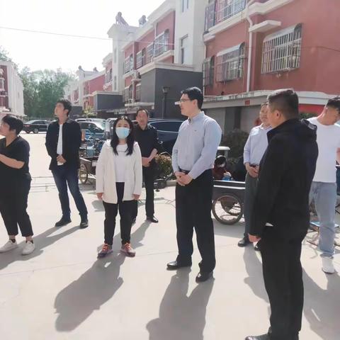 巨野县委副书记李鹏同志携省派第一书记工作专班一行到大谢集镇调研市派第一书记及工作队驻村帮扶工作