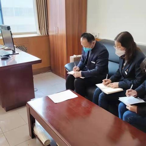 蓝田县管理部召开周例会