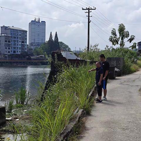 溪口镇：周边河道联合检查，“四乱”整治做深做实