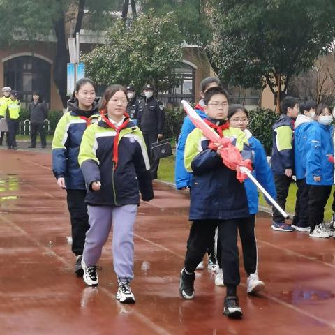 【励进幕小  立行德育】启新，迎鸿兔之锐。奋进，谱幕小新篇——幕府山庄小学举行新学期开学典礼