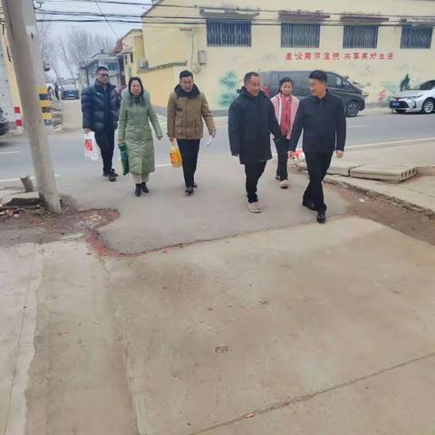 春寒情暖，爱心相伴——界河中学新春走访困难家庭学生