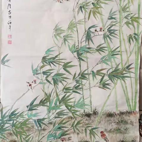 王伯平花鸟画作品欣赏