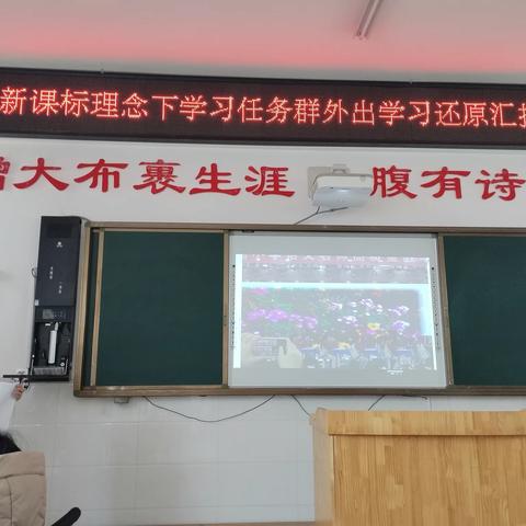 学习新课标，共话任务群--记临沂佳和小学外出学习还原汇报交流研讨