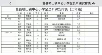 莒县峤山镇中心小学的简篇