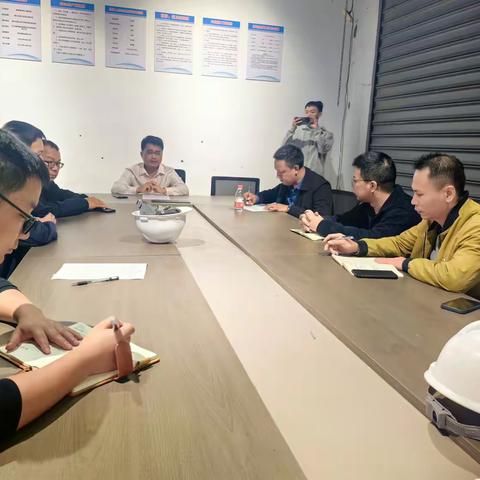 甘平副区长召开敬贤路断头路市政项目进度严重缓慢约谈会