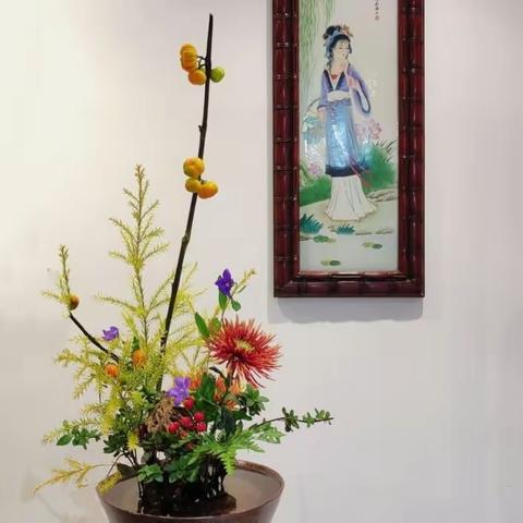用鲜花点缀生活——浉河中学 七二十一班社团活动