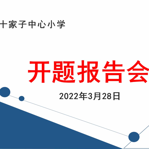 潜心科研，砥砺前行——凌源市三十家子中心小学《班级文化在小学生成长中的作用研究》课题开题汇报