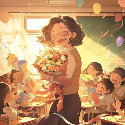 感恩教师——2026届致远②班教师节手抄报活动