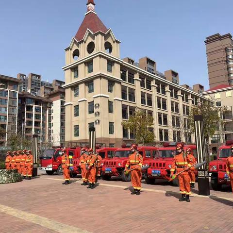 森林防火进校园  爱绿护绿守家园——新密市政通路小学植树节系列活动（一）