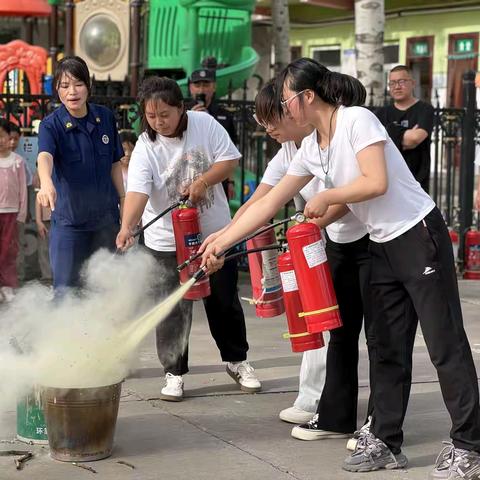 消防知识记于心 护校安园共笃行——交口乡中心幼儿园消防安全知识讲座