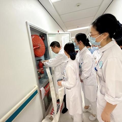 神内二火灾应急预案演练：守护生命通道的每一步