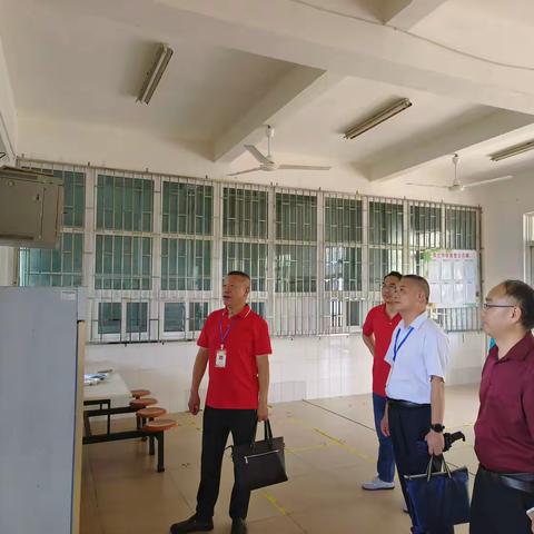 减负担潜心教育 校园安全再落实 ——宁化县淮土初级中学迎接2024年6月份督导检查