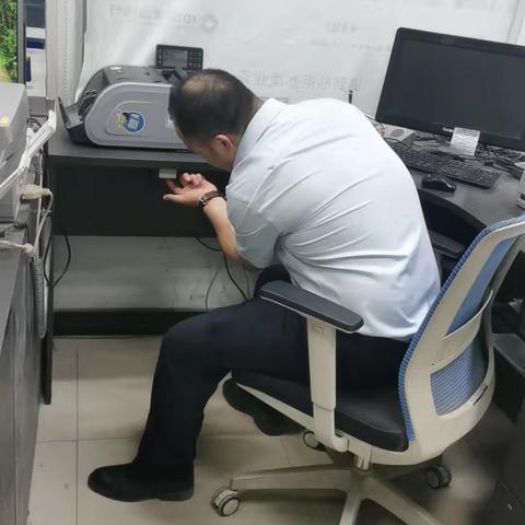 和田地区分行迎宾路支行网点成功开展报警测试