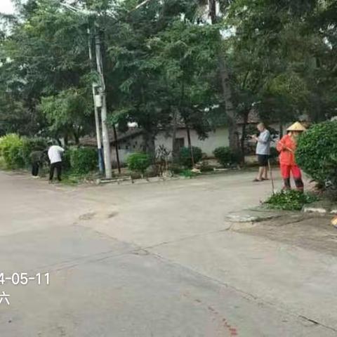 陀类村开展5月人居环境卫生整治工作