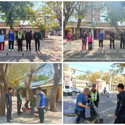 天安乡开展道路交通安全工作