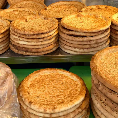 一诗一画（183）- 新疆馕