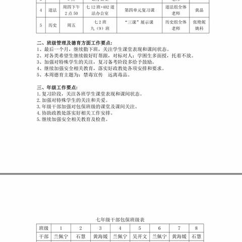 初心如磐，踔厉奋发——武汉市第六初级中学第19周工作总结