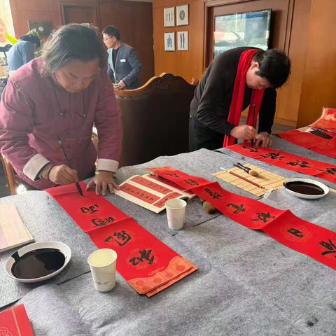 上海银行南通分行：笔墨迎春送福至 反诈宣传护平安