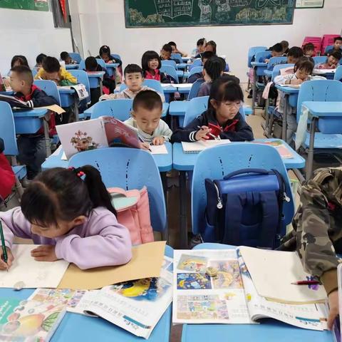 龙泉中学附小一年级美术作业展示