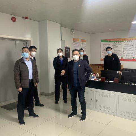 省联社滨州审计中心党委委员、副主任朱传铭到滨州农商银行开展春节前安全生产督导检查