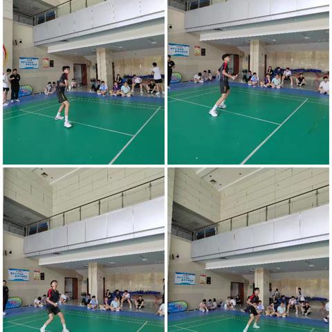 滕州市第二届中小学生运动会羽毛球比赛 滕南学子参赛纪实