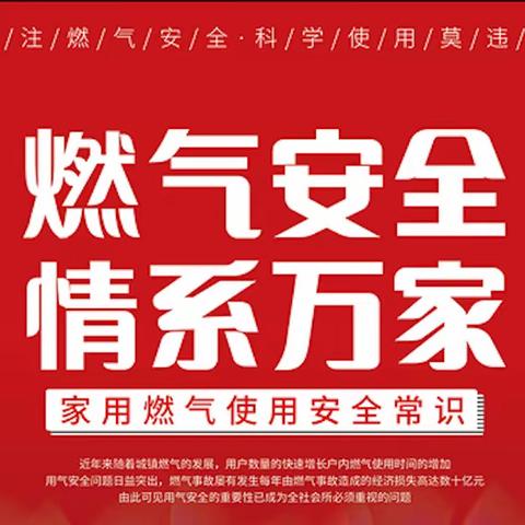 “燃气安全走访宣传 守护居民幸福平安”——万字会街社区开展燃气安全走访宣传活动