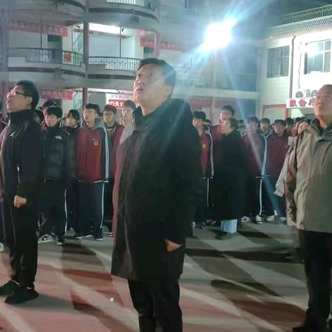 升国旗仪式之十六﻿ 谁无暴风劲雨时 守得云开见月明