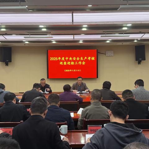 建宁县召开2025年度中央安全生产考核巡查迎检工作会