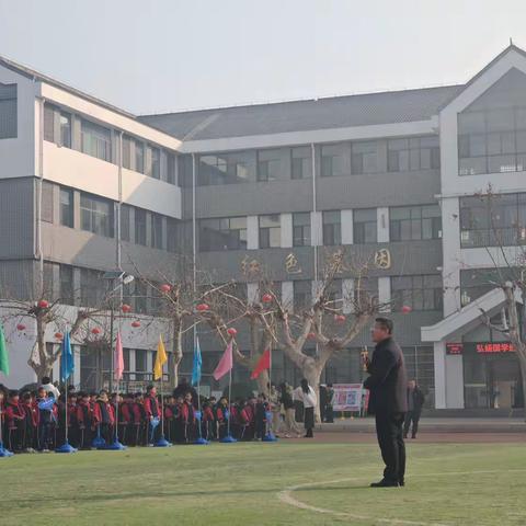 展路队风采 育文明习惯——郯城县马头镇求是小学路队比赛圆满举行