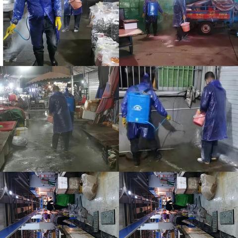 公共环境组抓好重点区域消毒消杀工作